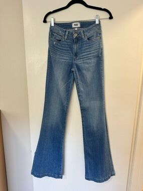 PAIGE mid-rise bootcut baby flare jeans
